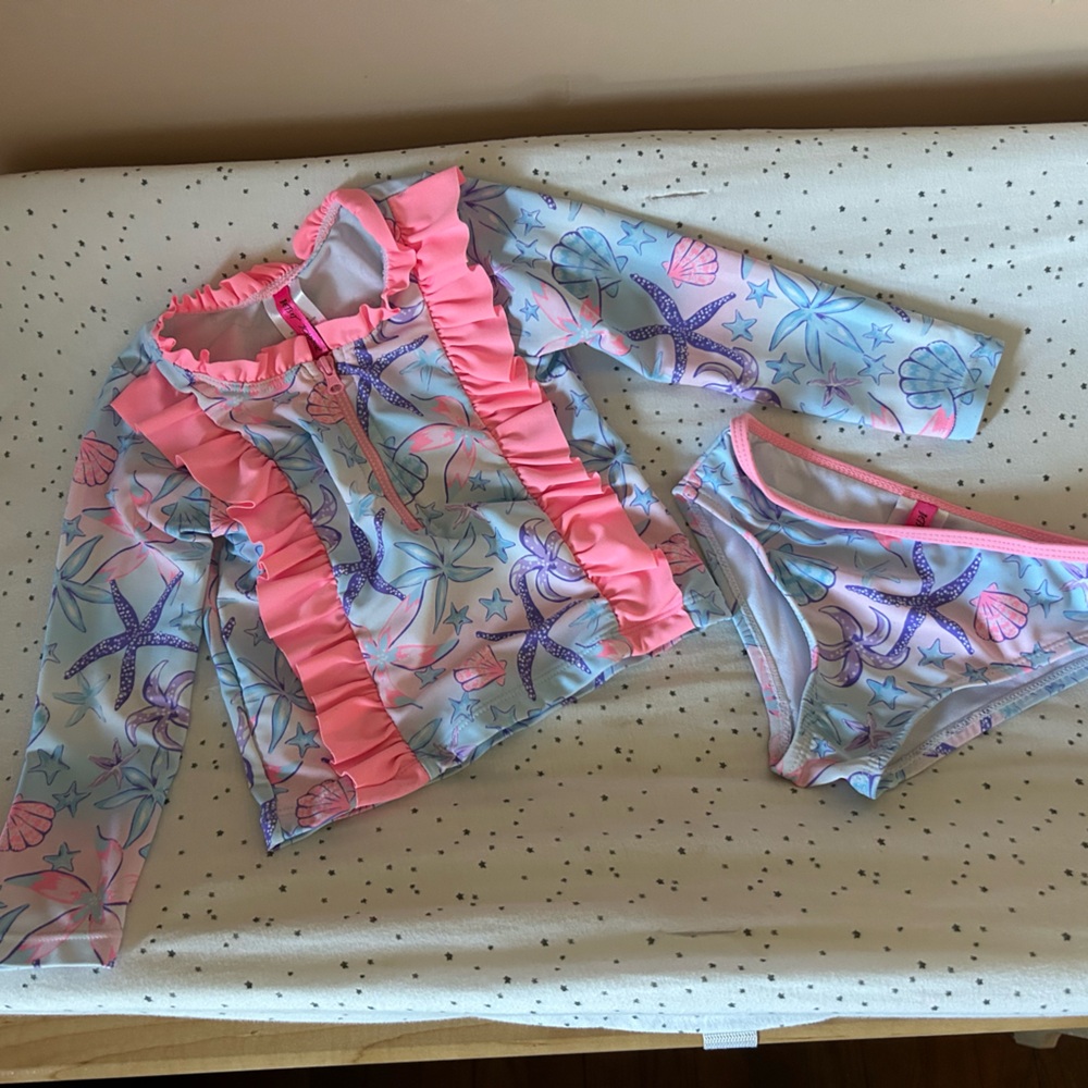 Betsey Johnson Kids Swim Set
